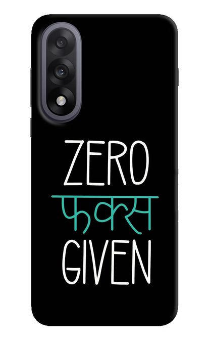 Zero Fucks Given OnePlus Nord 5 Back Cover