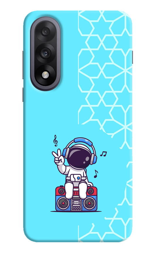 Cute Astronaut Chilling OnePlus Nord 5 Back Cover