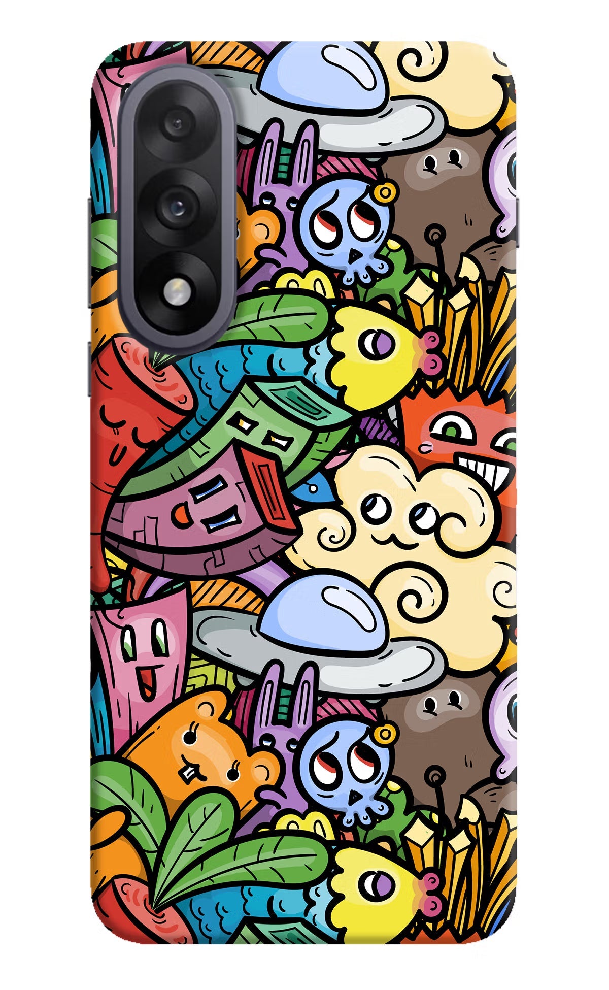 Veggie Doodle OnePlus Nord 5 Back Cover