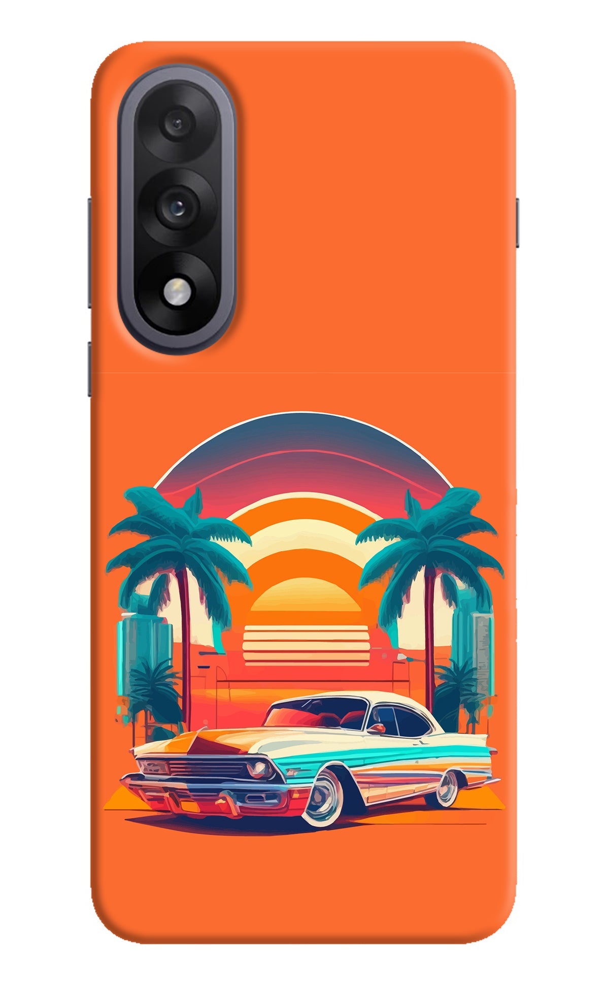 Palm Drive 80s OnePlus Nord 5 Back Cover