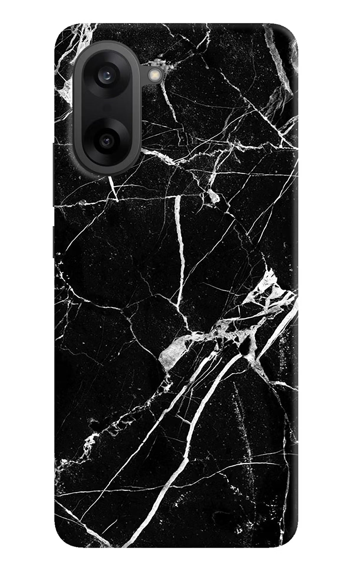 Black Marble Pattern OnePlus Nord CE5 Back Cover