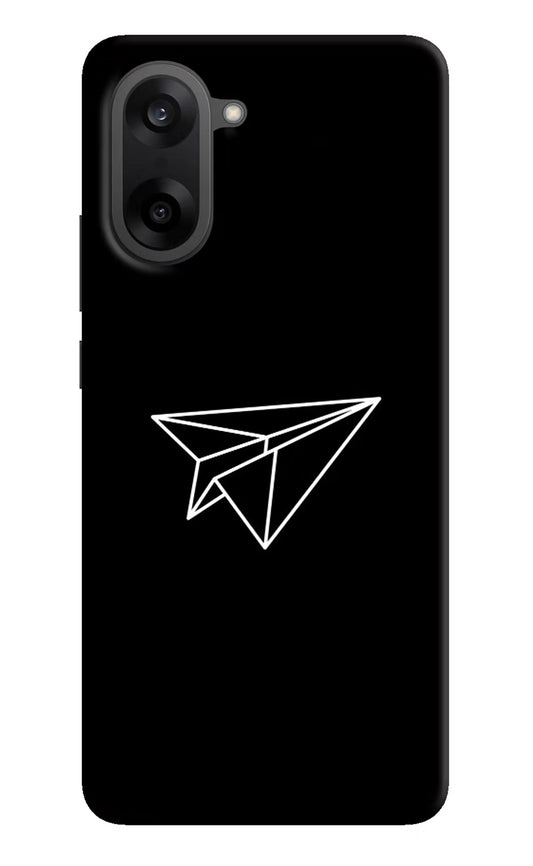 Paper Plane White OnePlus Nord CE5 Back Cover