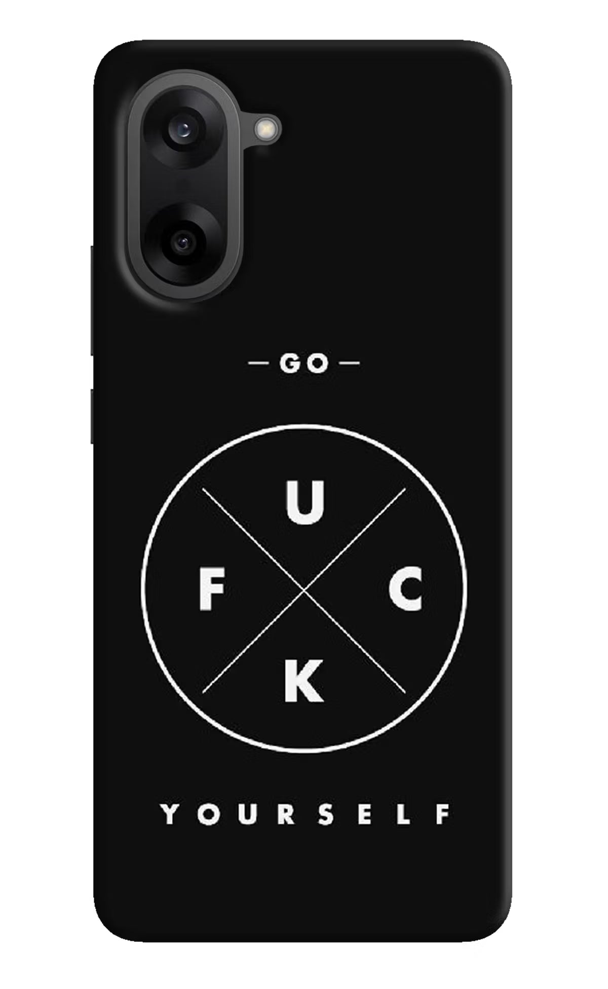 Go Fuck Yourself OnePlus Nord CE5 Back Cover