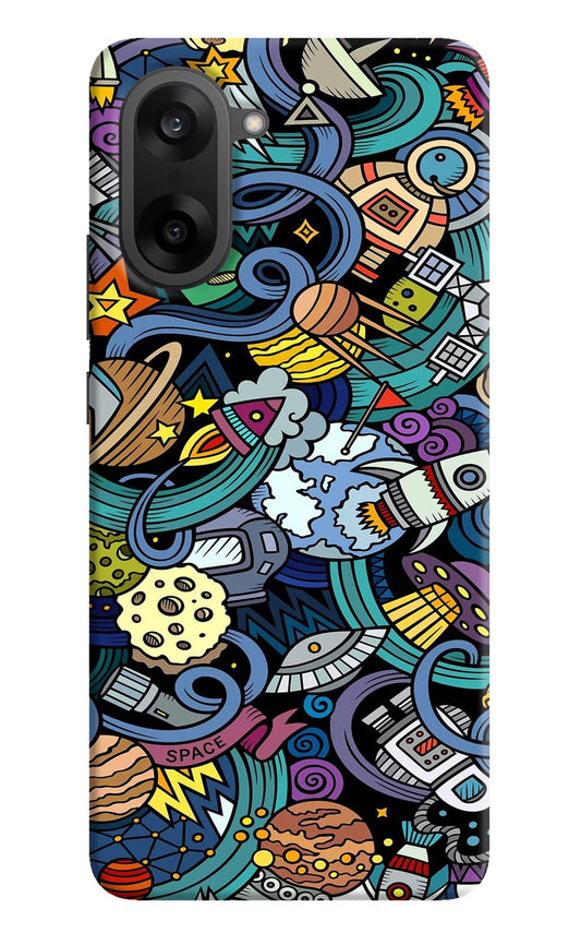 Space Abstract OnePlus Nord CE5 Back Cover