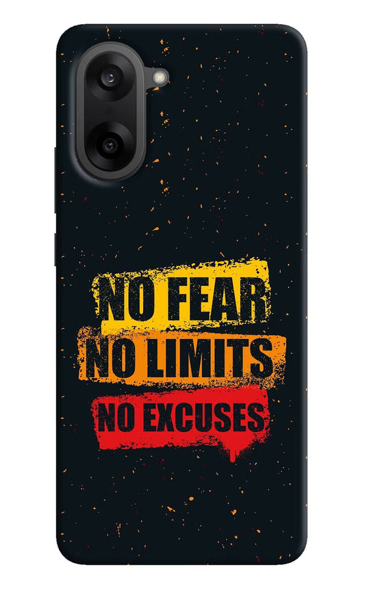 No Fear No Limits No Excuse OnePlus Nord CE5 Back Cover