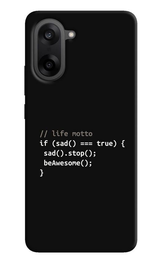 Life Motto Code OnePlus Nord CE5 Back Cover