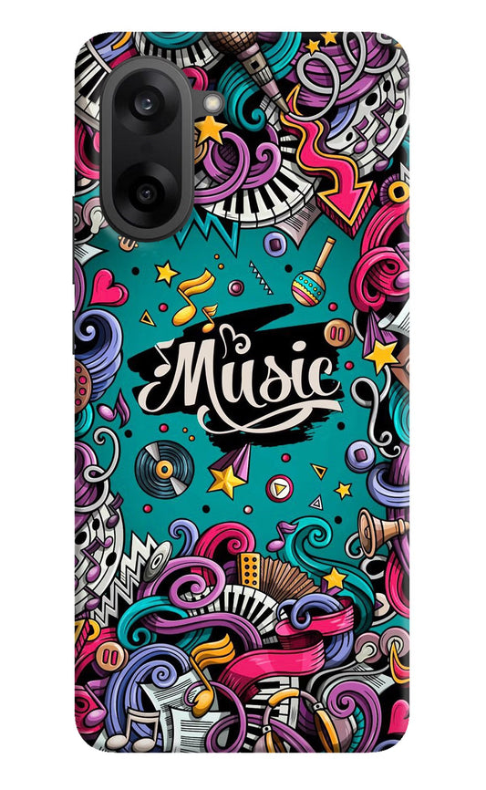 Music Graffiti OnePlus Nord CE5 Back Cover