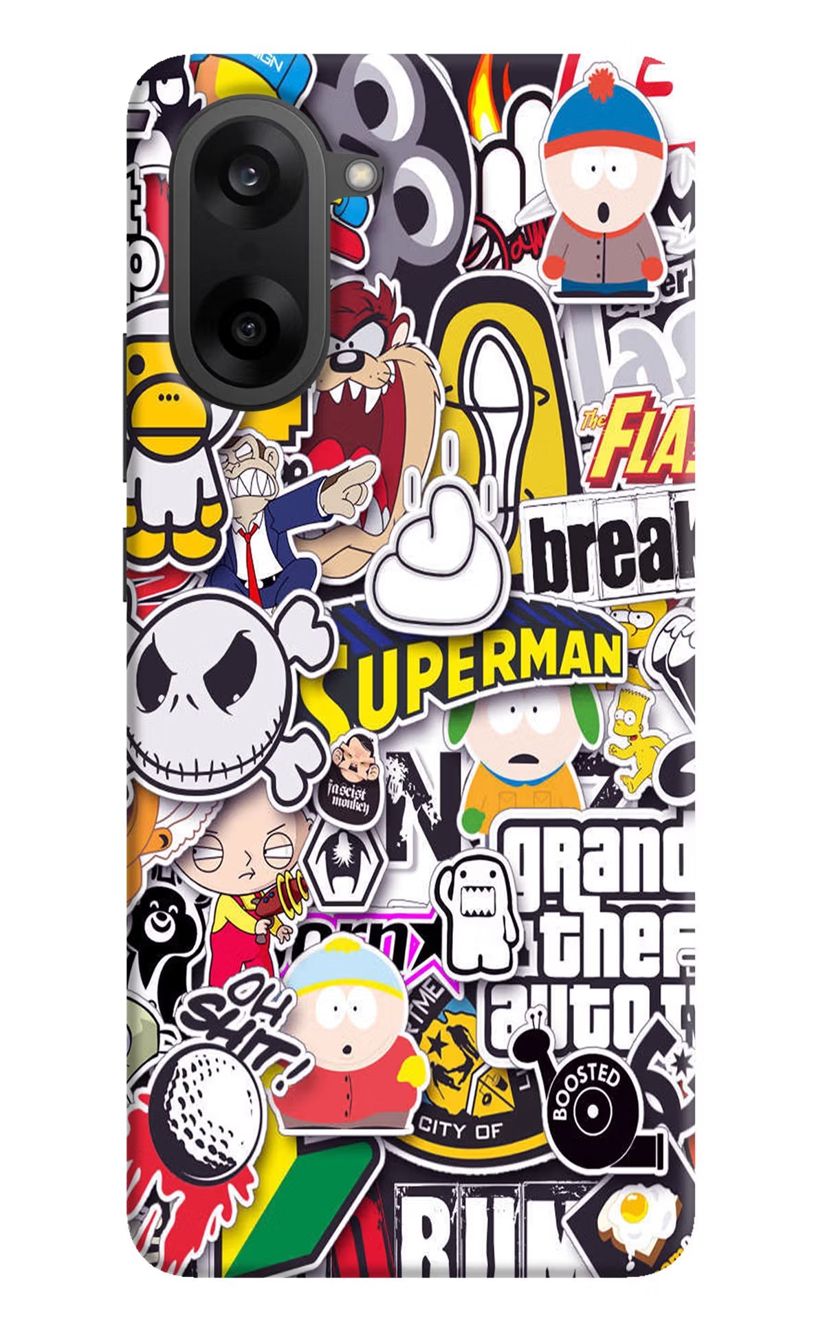 Sticker Bomb OnePlus Nord CE5 Back Cover