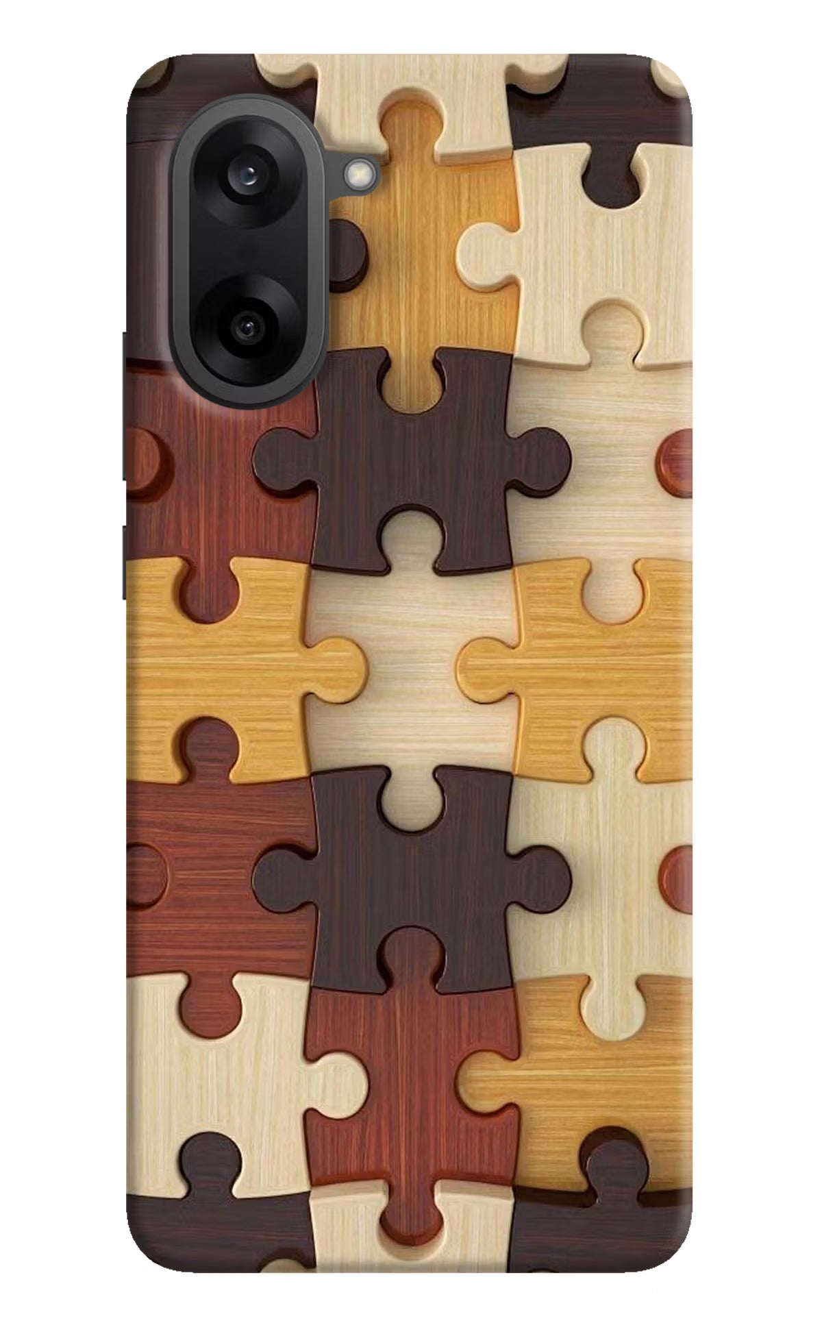 Wooden Puzzle OnePlus Nord CE5 Back Cover