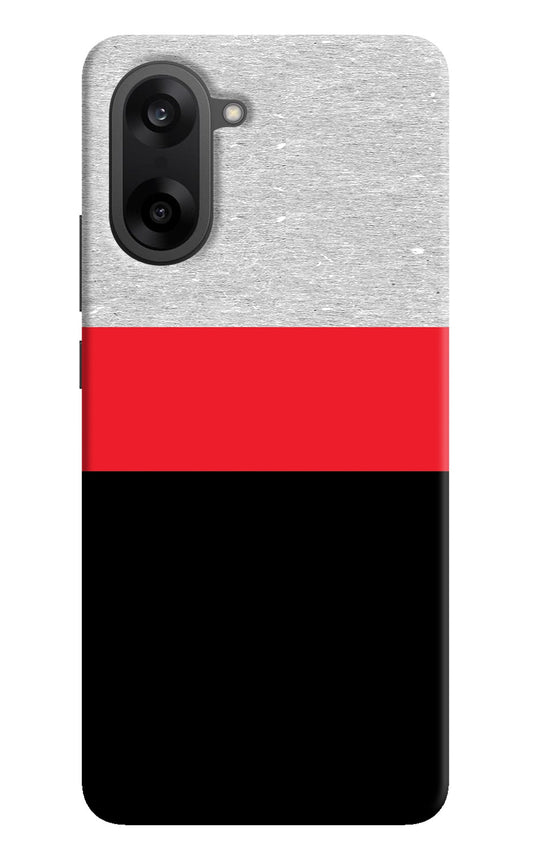 Tri Color Pattern OnePlus Nord CE5 Back Cover