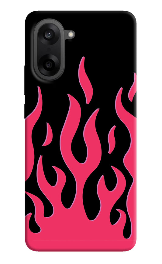 Fire Flames OnePlus Nord CE5 Back Cover