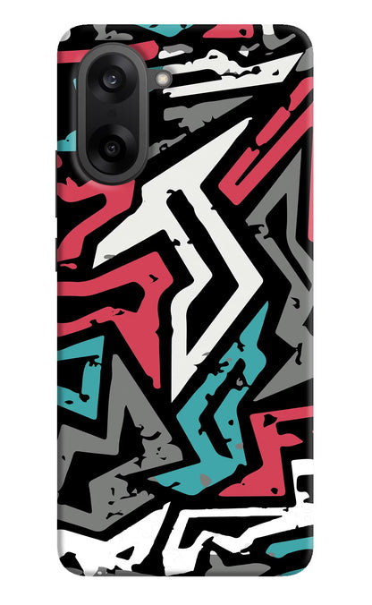 Geometric Graffiti OnePlus Nord CE5 Back Cover