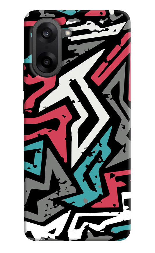 Geometric Graffiti OnePlus Nord CE5 Back Cover