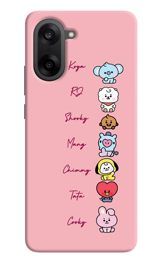 BTS names OnePlus Nord CE5 Back Cover