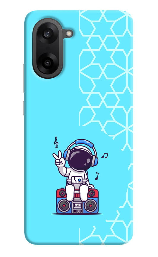 Cute Astronaut Chilling OnePlus Nord CE5 Back Cover