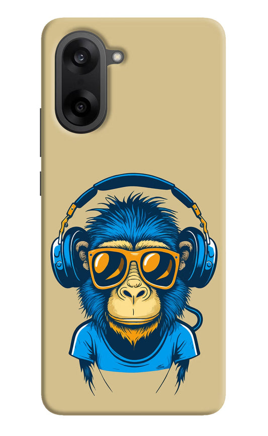 Monkey Headphone OnePlus Nord CE5 Back Cover