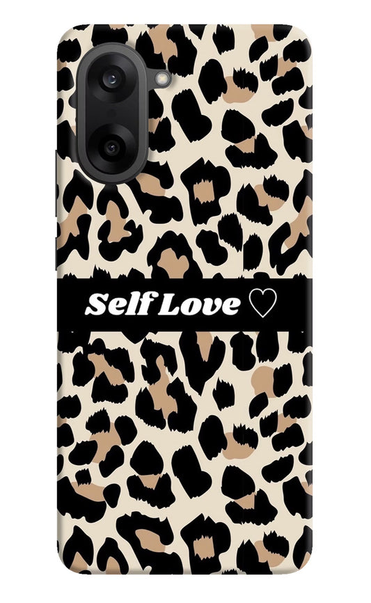Leopard Print Self Love OnePlus Nord CE5 Back Cover