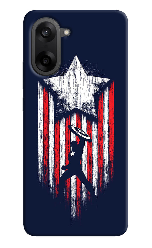 Captain America Marvel Art OnePlus Nord CE5 Back Cover