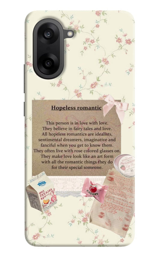 Hopeless Romantic OnePlus Nord CE5 Back Cover