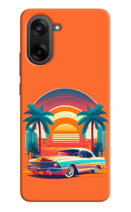 Palm Drive 80s OnePlus Nord CE5 Back Cover