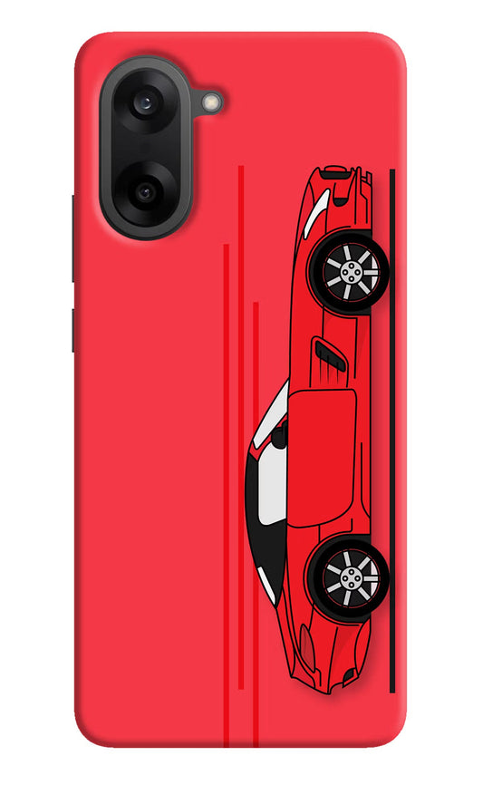 Red Velocity OnePlus Nord CE5 Back Cover