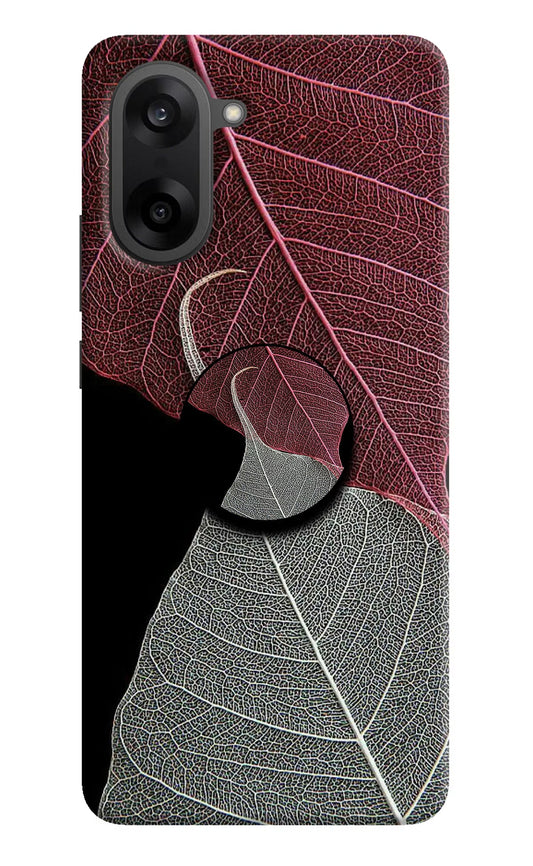Leaf Pattern OnePlus Nord CE5 Pop Case