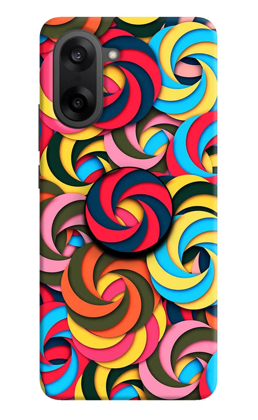 Spiral Pattern OnePlus Nord CE5 Pop Case