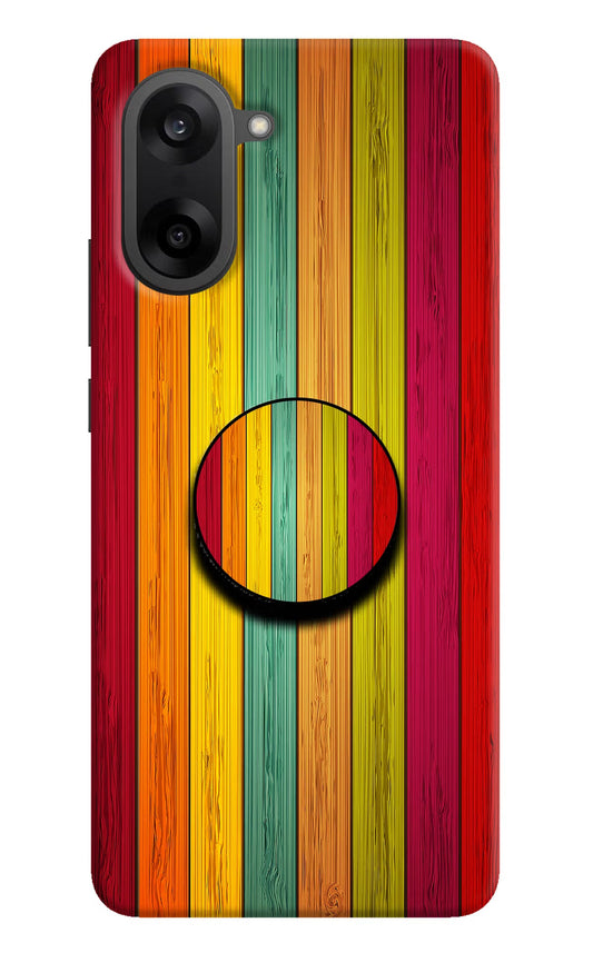 Multicolor Wooden OnePlus Nord CE5 Pop Case