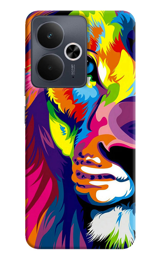 Lion Half Face Realme 14T 5G Back Cover