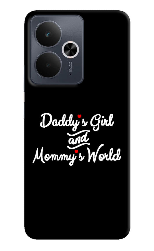 Daddy's Girl and Mommy's World Realme 14T 5G Back Cover