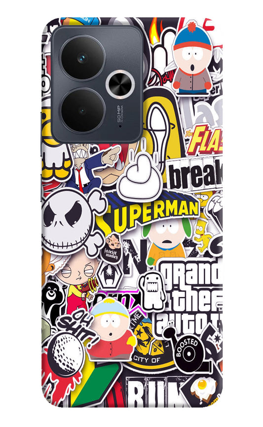Sticker Bomb Realme 14T 5G Back Cover