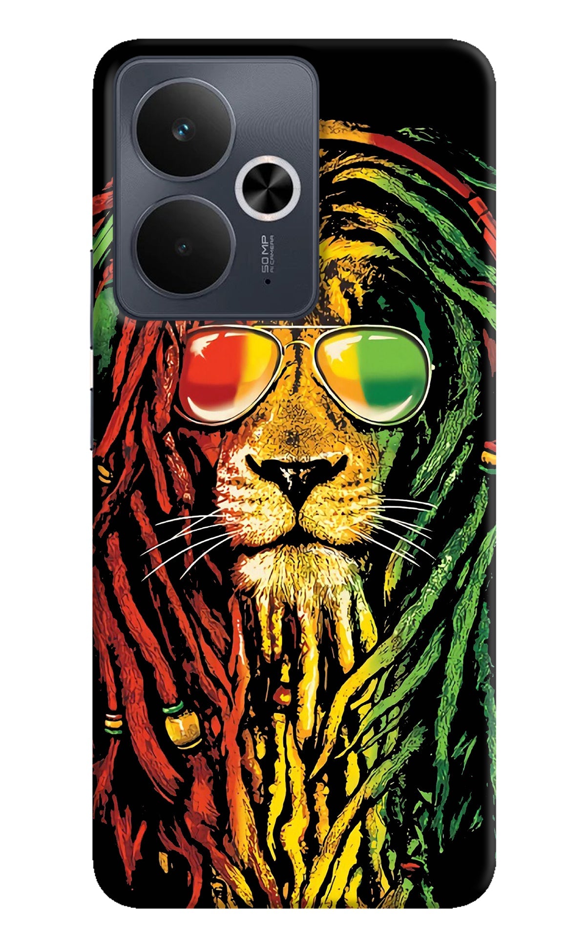 Rasta Lion Realme 14T 5G Back Cover
