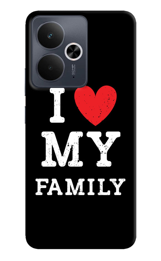 I Love My Family Realme 14T 5G Back Cover