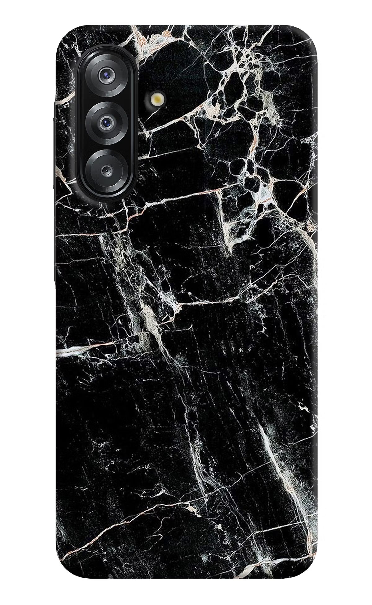 Black Marble Texture Samsung A26 Back Cover