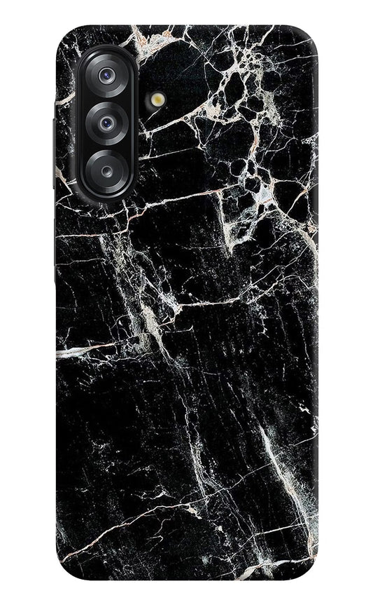 Black Marble Texture Samsung A26 Back Cover