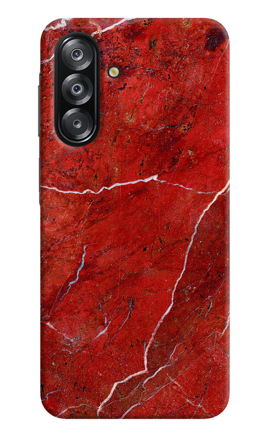 Red Marble Design Samsung A26 Back Cover