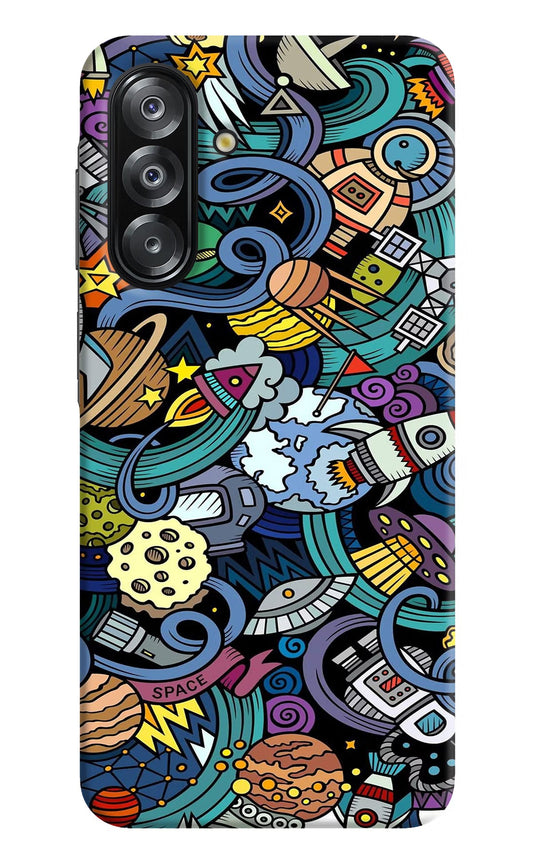 Space Abstract Samsung A26 Back Cover