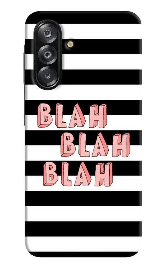 Blah Blah Blah Samsung A26 Back Cover