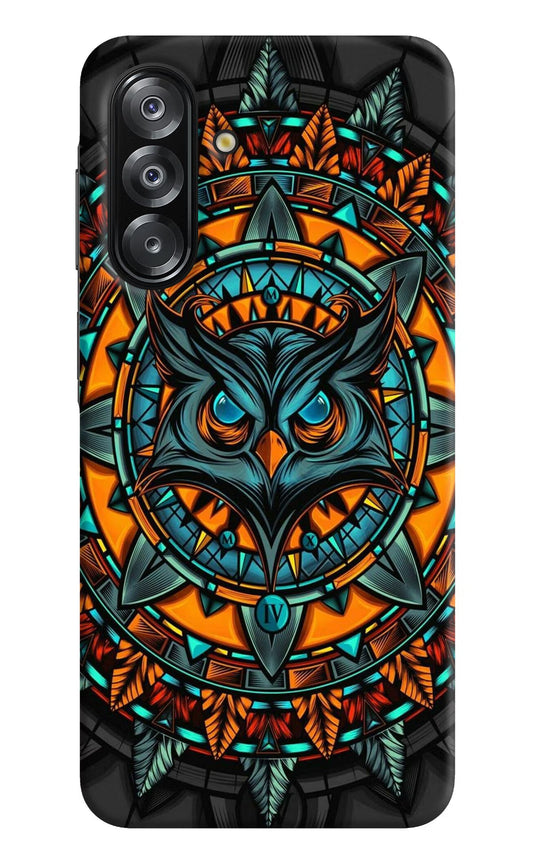 Angry Owl Art Samsung A26 Back Cover