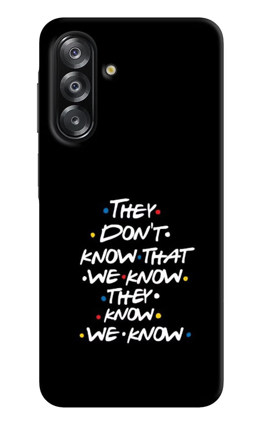 FRIENDS Dialogue Samsung A26 Back Cover