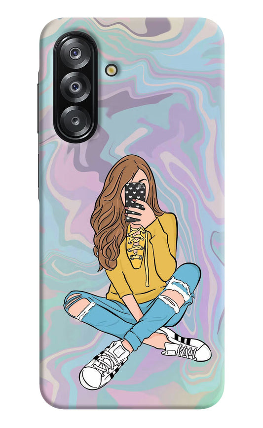 Selfie Girl Samsung A26 Back Cover
