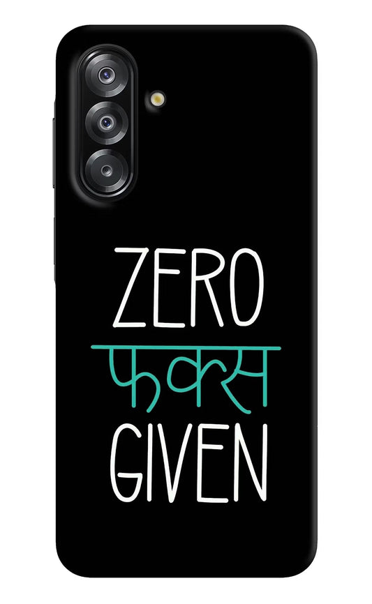 Zero Fucks Given Samsung A26 Back Cover