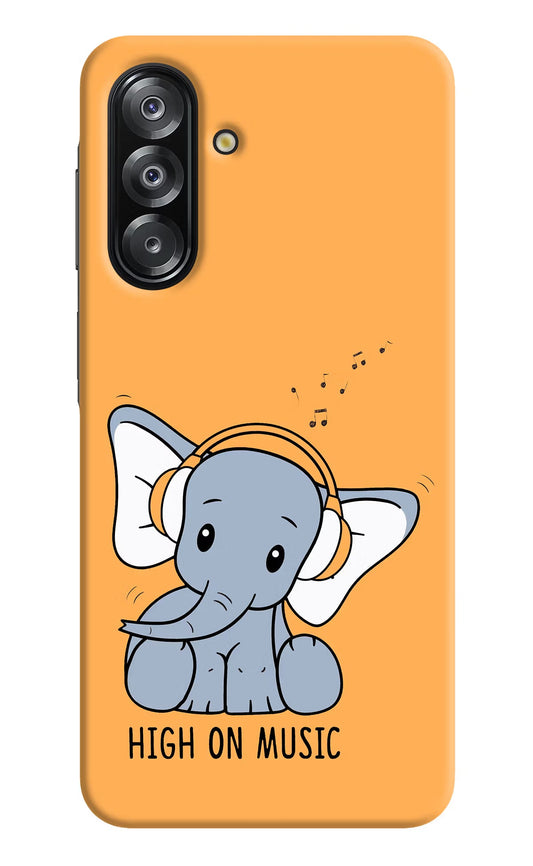High On Music Samsung A26 Back Cover