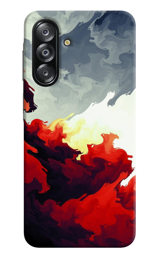 Fire Cloud Samsung A26 Back Cover