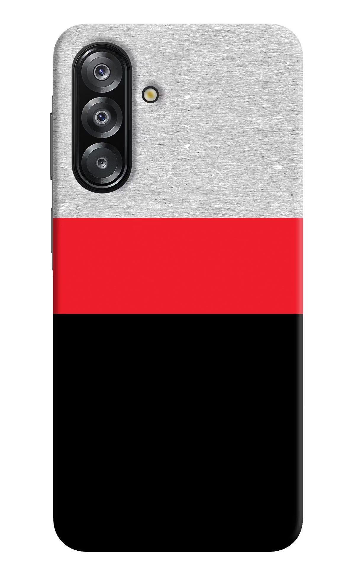Tri Color Pattern Samsung A26 Back Cover