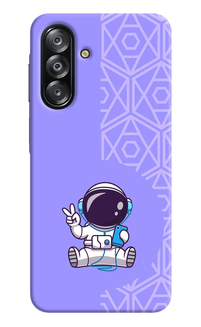 Cute Astronaut Chilling Samsung A26 Back Cover