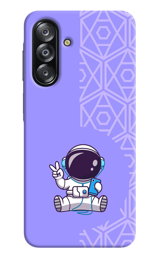 Cute Astronaut Chilling Samsung A26 Back Cover