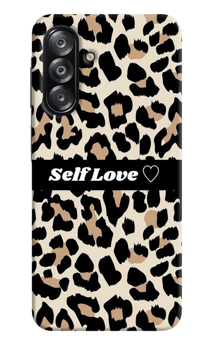 Leopard Print Self Love Samsung A26 Back Cover