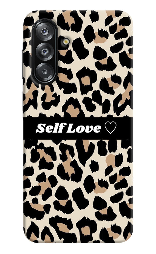 Leopard Print Self Love Samsung A26 Back Cover
