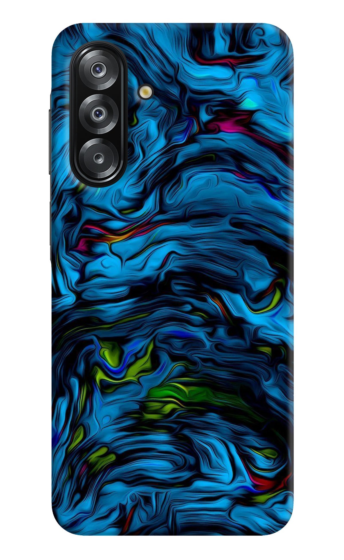 Dark Blue Abstract Samsung A26 Back Cover